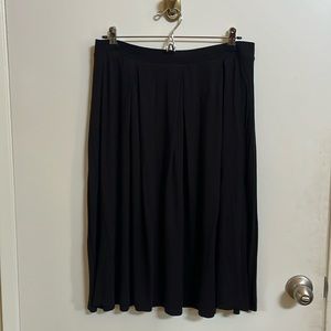 Asos long black skirt, 12
